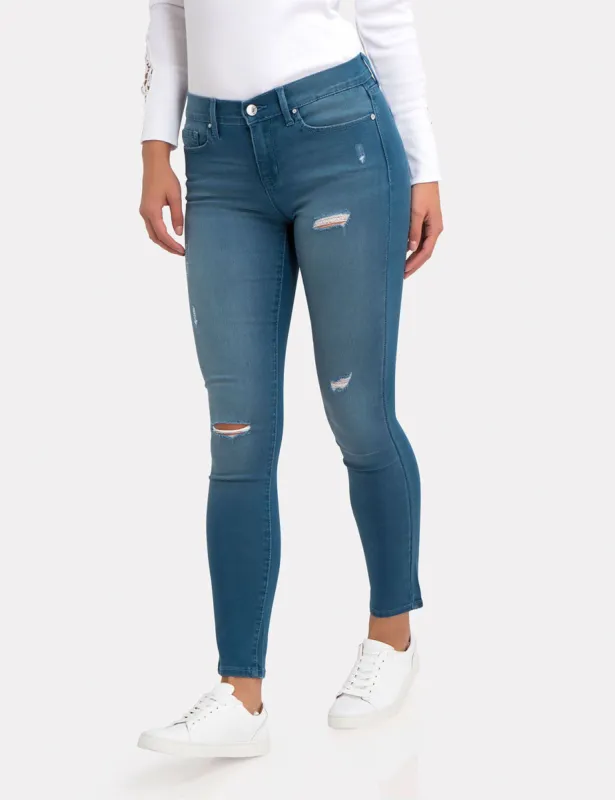 STRETCH COLORED DENIM SUPER SKINNY JEANS sold by U.S. Polo Assn.