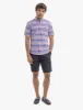 STRIPE SLUB POPLIN SHORT SLEEVE WOVEN SHIRT sold by U.S. Polo Assn.