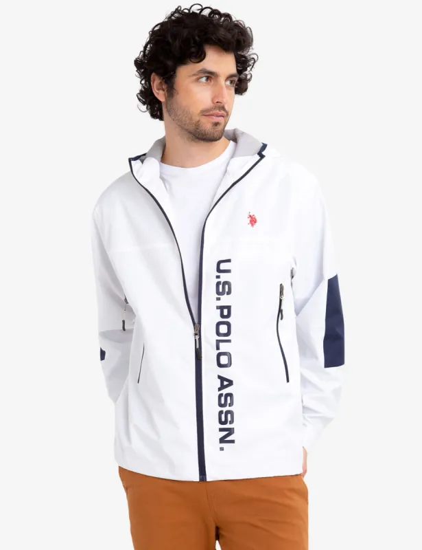 GRAPHIC LOGO WINDBREAKER sold by U.S. Polo Assn.