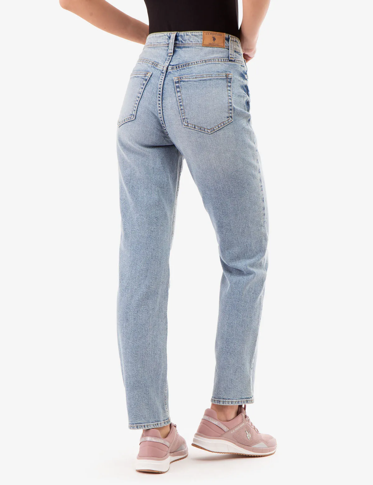 HIGH RISE VINTAGE STRAIGHT JEANS sold by U.S. Polo Assn. product image thumbnail 2