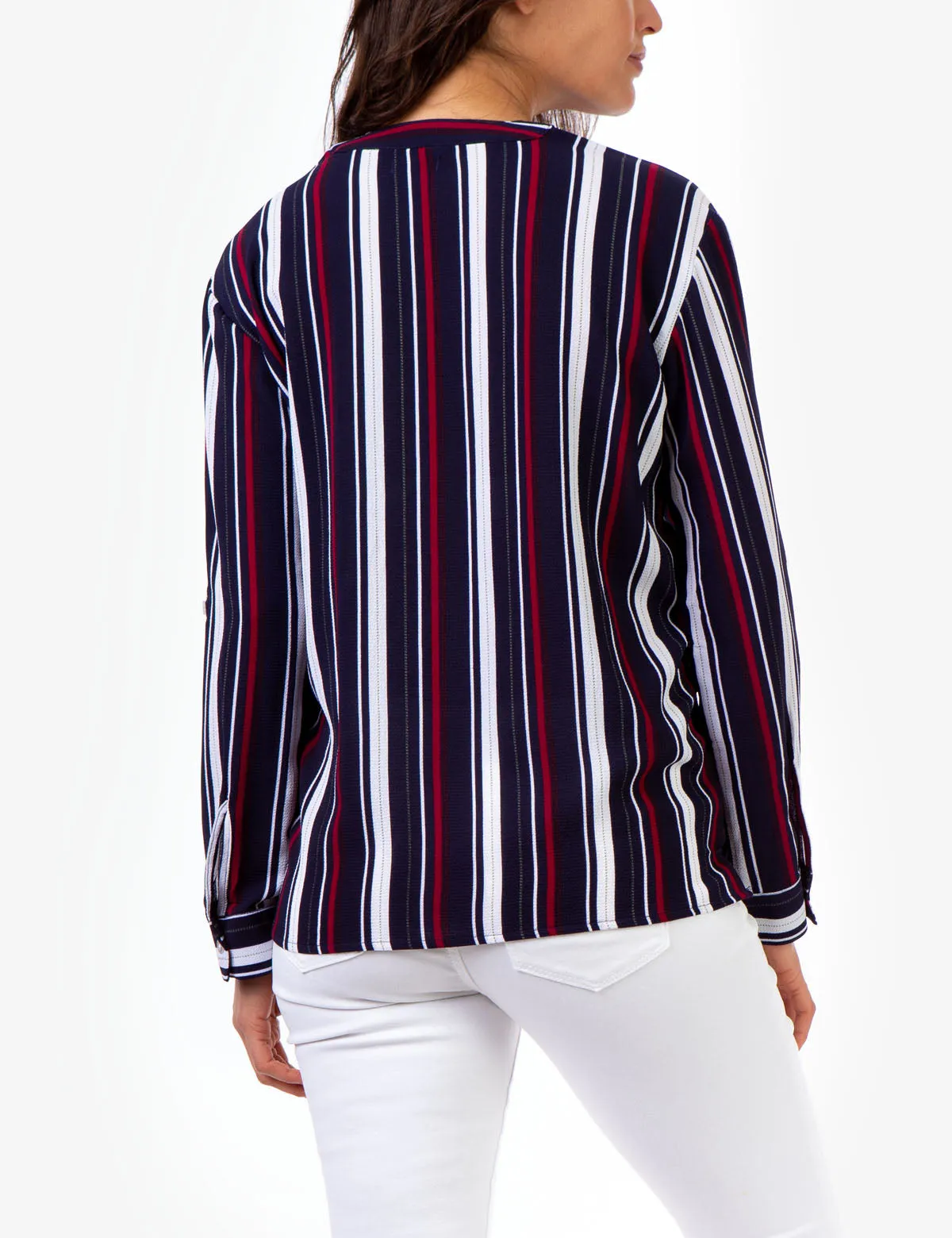 STRIPED TWO POCKET UTILITY SHIRT sold by U.S. Polo Assn. product image thumbnail 3