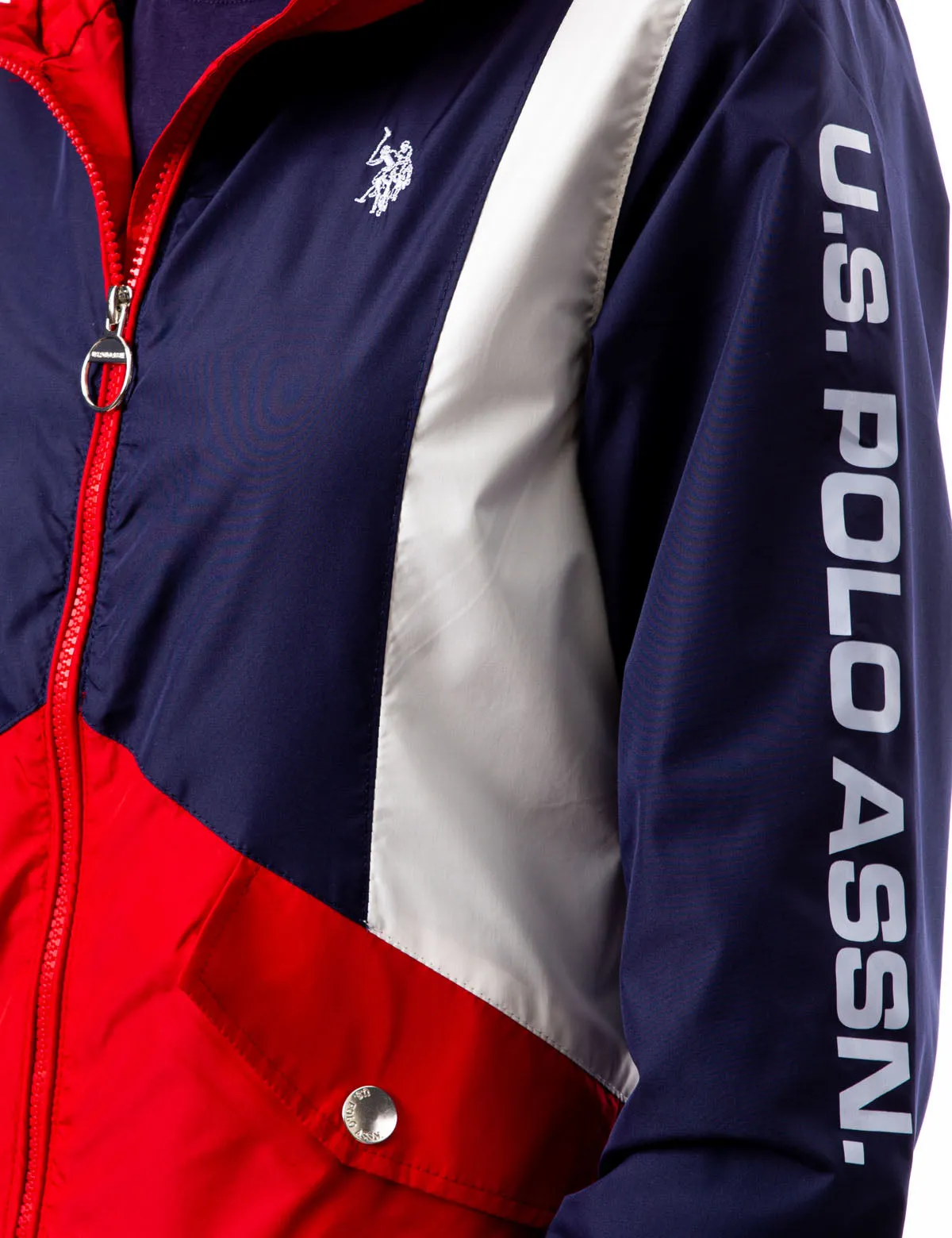 USPA COLORBLOCK WINDBREAKER sold by U.S. Polo Assn. product image thumbnail 5