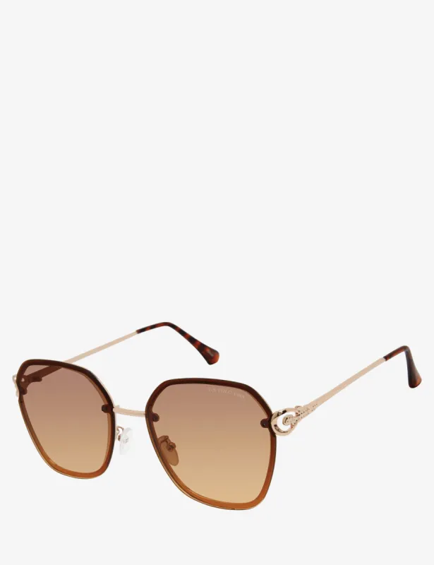 LADIES OVERSIZED RETRO SUNGLASSES sold by U.S. Polo Assn.