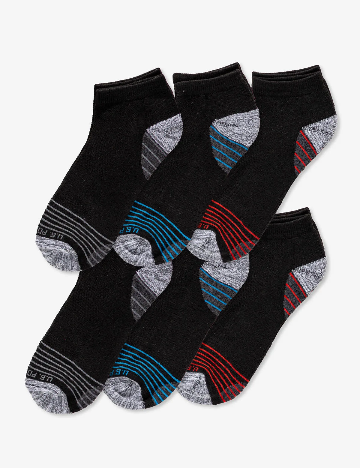 MENS 6PK LOW CUT PERFORMANCE SOCKS sold by U.S. Polo Assn.