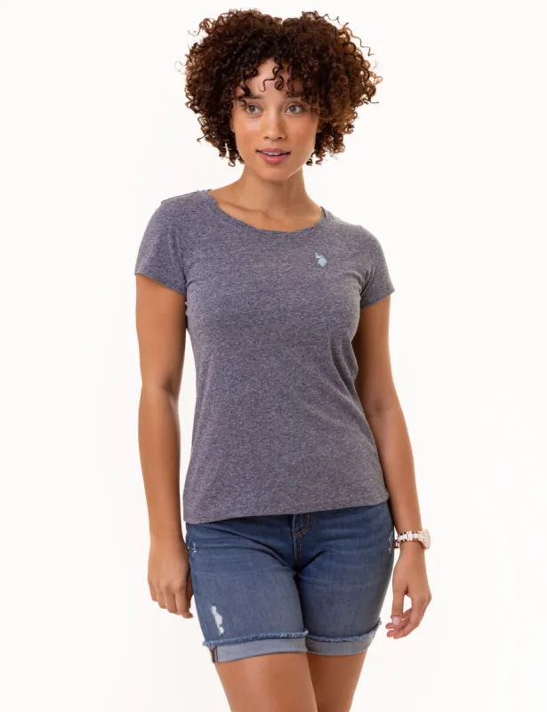 TWIST NECK SNOW YARN T-SHIRT sold by U.S. Polo Assn.