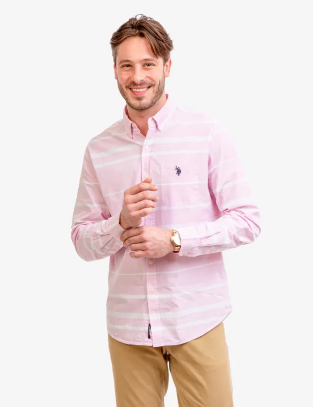 END ON END HORIZONTAL STRIPE SHIRT sold by U.S. Polo Assn.