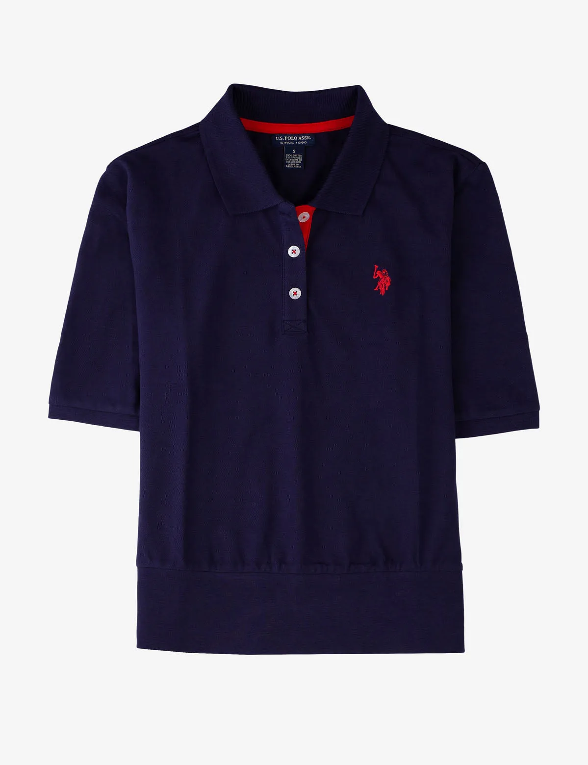 RIBBED HEM POLO SHIRT sold by U.S. Polo Assn.