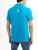 SOLID PIQUE DOUBLE LOGO POLO SHIRT sold by U.S. Polo Assn.