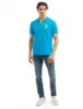 SOLID PIQUE DOUBLE LOGO POLO SHIRT sold by U.S. Polo Assn.