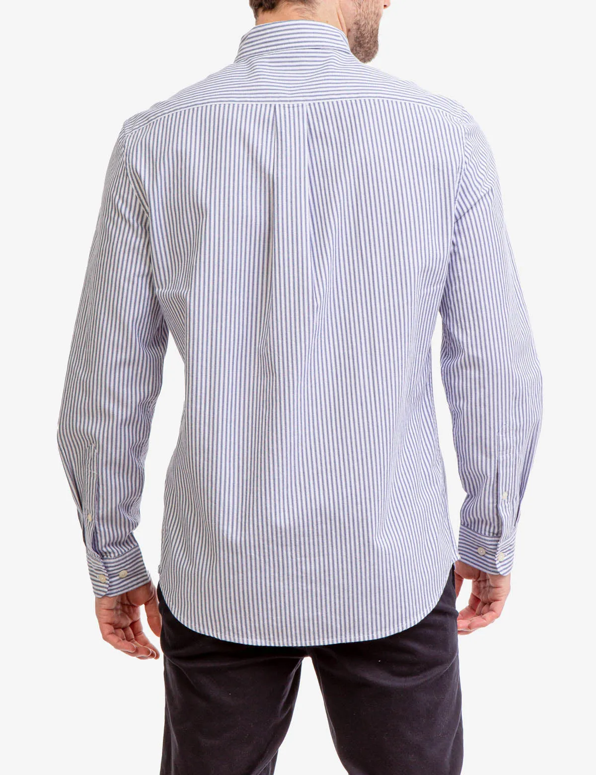 LONG SLEEVE STRIPE OXFORD SHIRT sold by U.S. Polo Assn. product image thumbnail 4