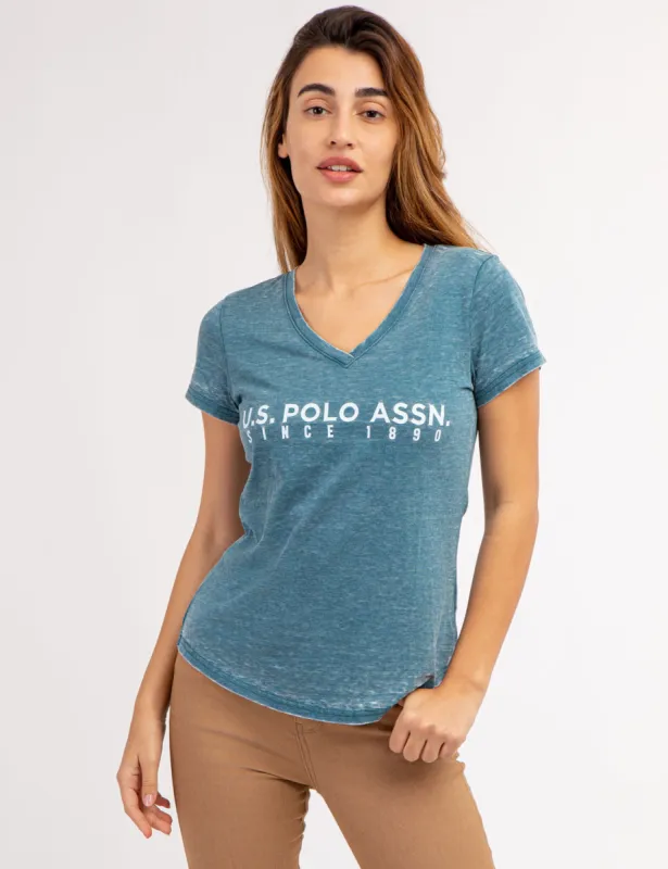 U.S. POLO ASSN. BURNOUT T-SHIRT sold by U.S. Polo Assn.