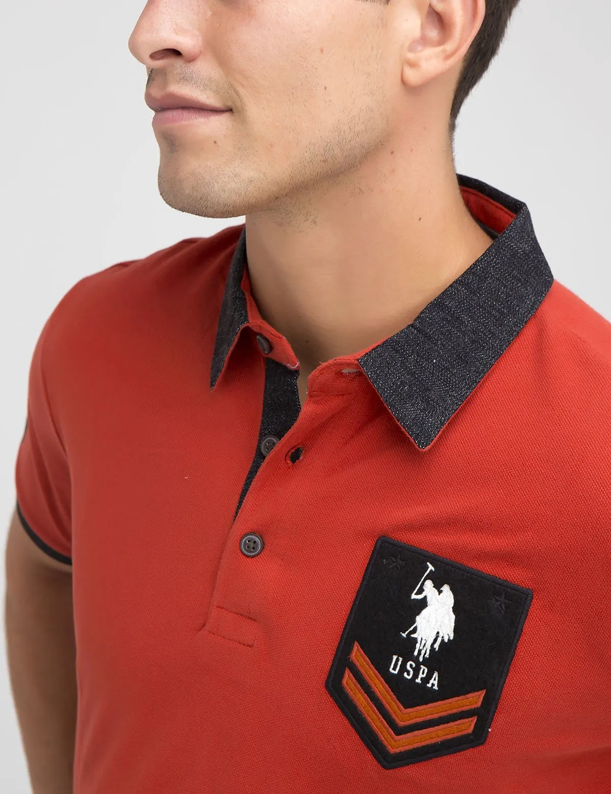 PATCHED COLORBLOCK POLO SHIRT sold by U.S. Polo Assn. product image thumbnail 4