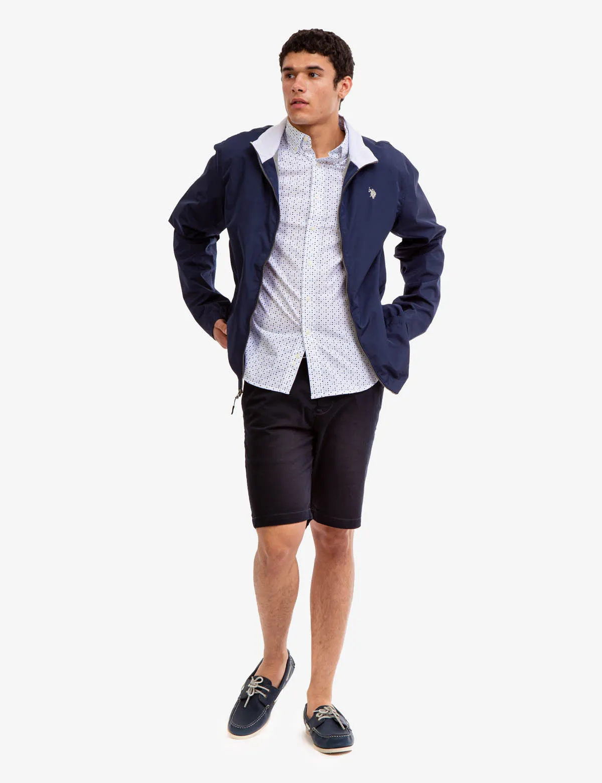 MULTI DOT SLUB POPLIN SHIRT sold by U.S. Polo Assn. product image thumbnail 5