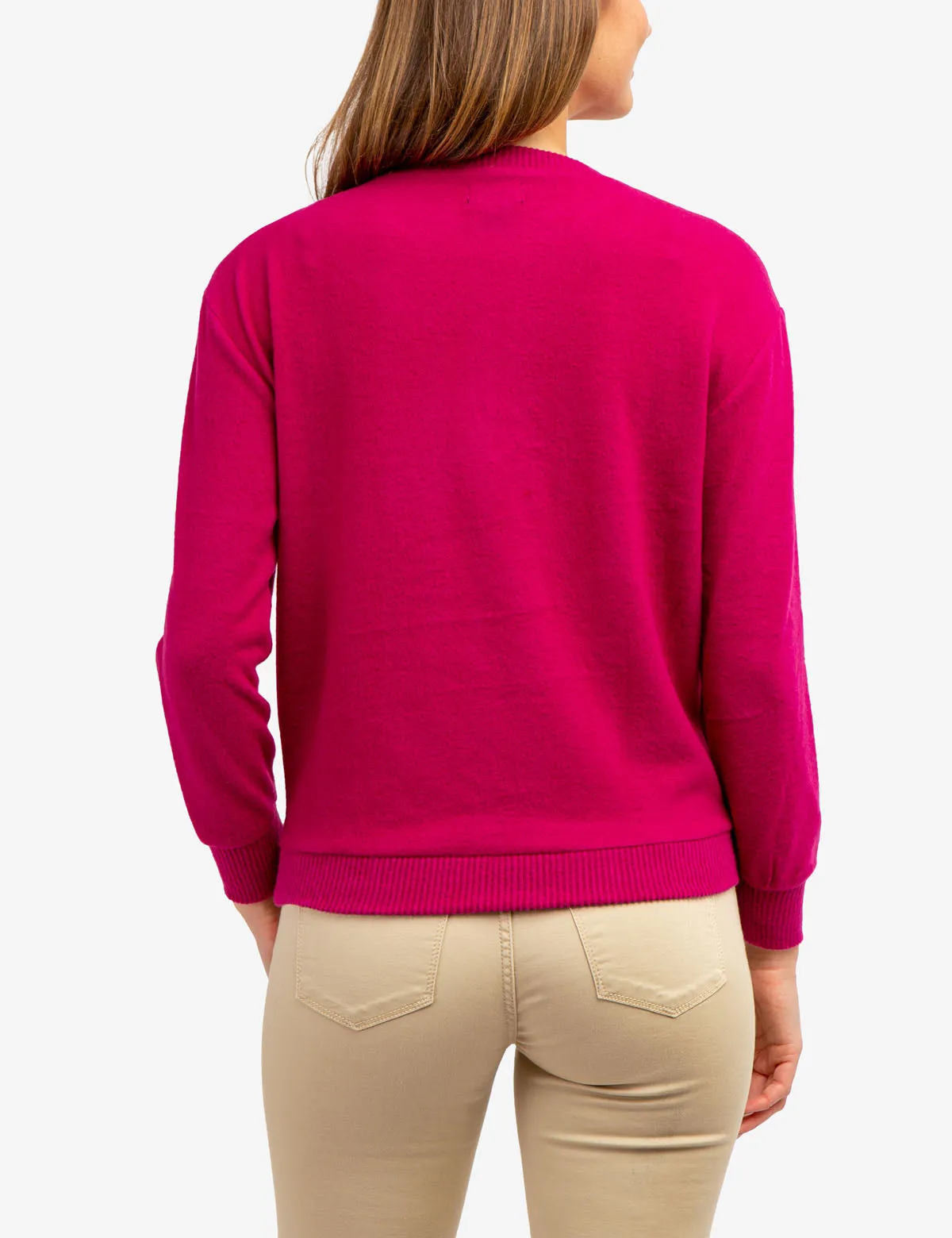 SOFT LONG SLEEVE CREW NECK HACCI TOP sold by U.S. Polo Assn. product image thumbnail 2