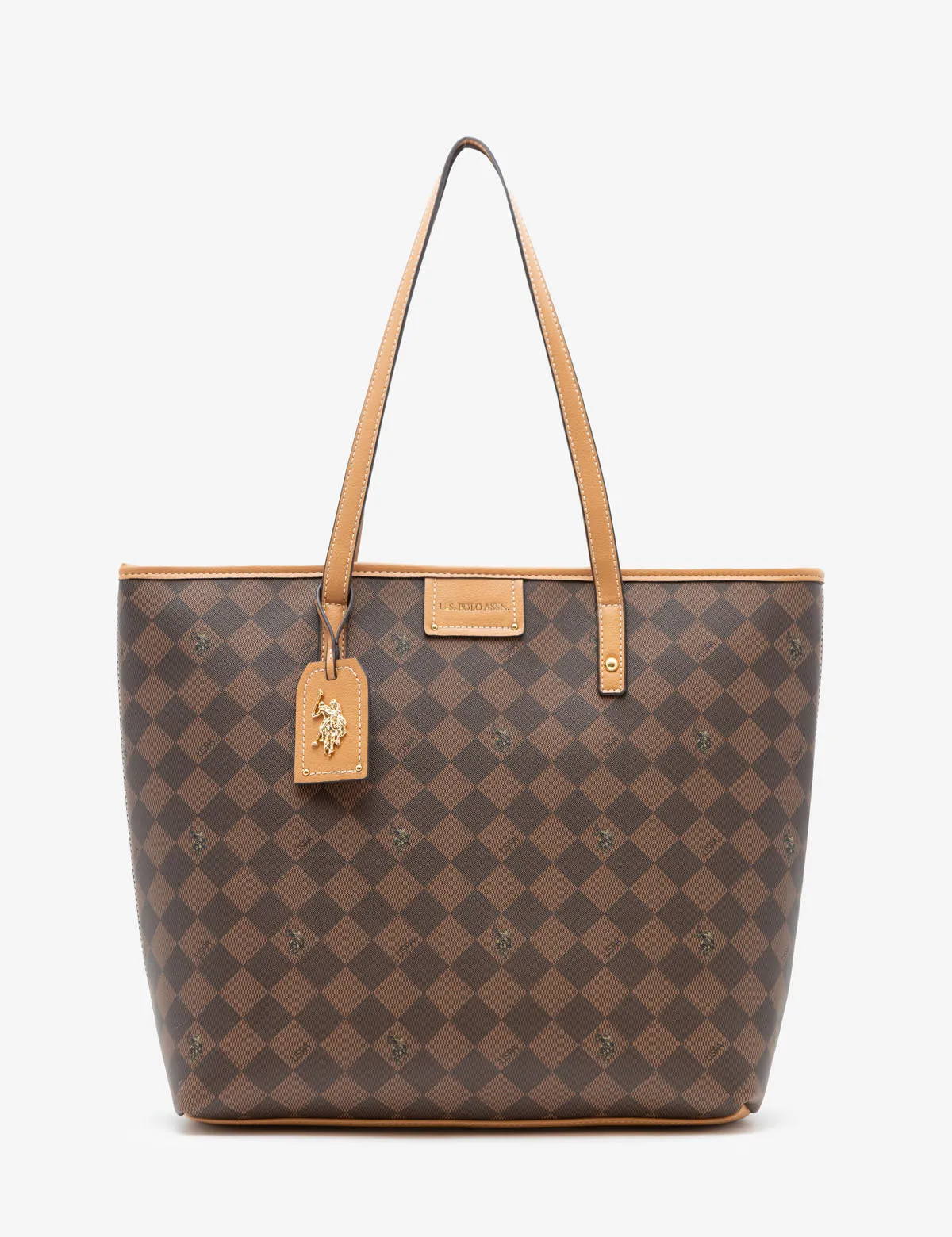 DIAMOND SIGNATURE TOTE BAG sold by U.S. Polo Assn.