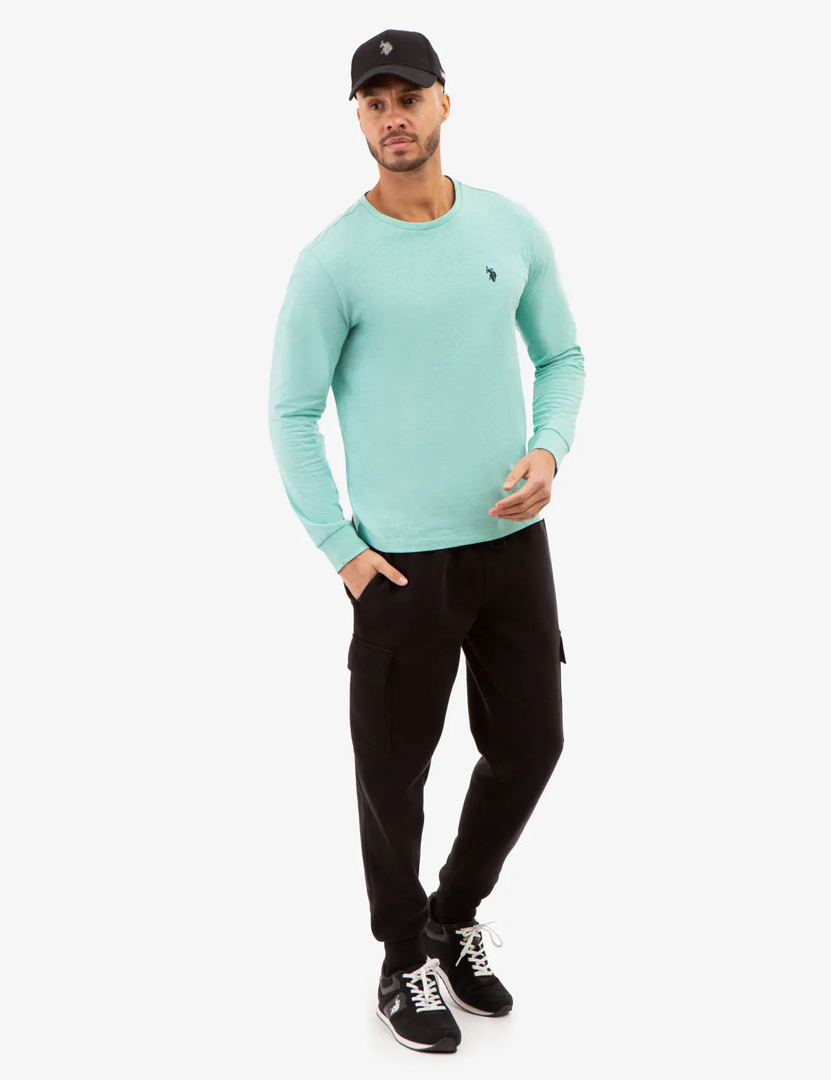 LONG SLEEVE SOLID T-SHIRT sold by U.S. Polo Assn. product image thumbnail 2