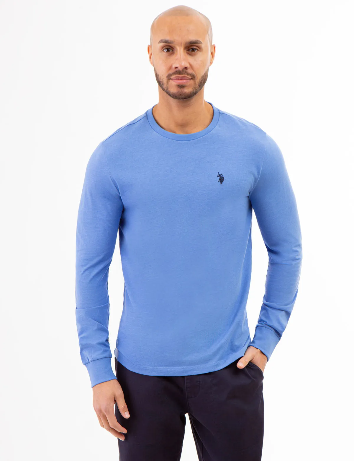LONG SLEEVE SOLID T-SHIRT sold by U.S. Polo Assn. product image thumbnail 4