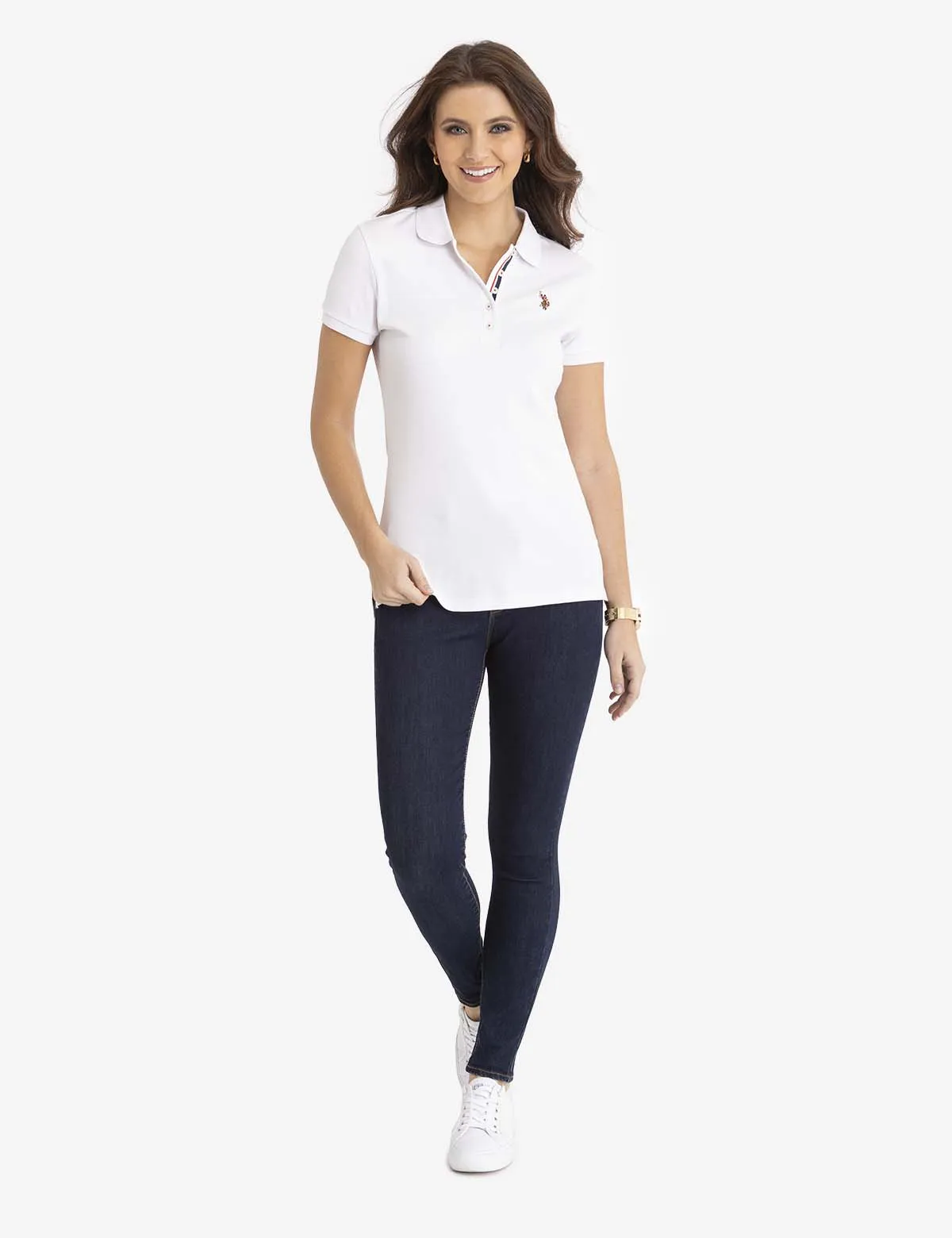 SOLID INTERLOCK POLO SHIRT sold by U.S. Polo Assn. product image thumbnail 3