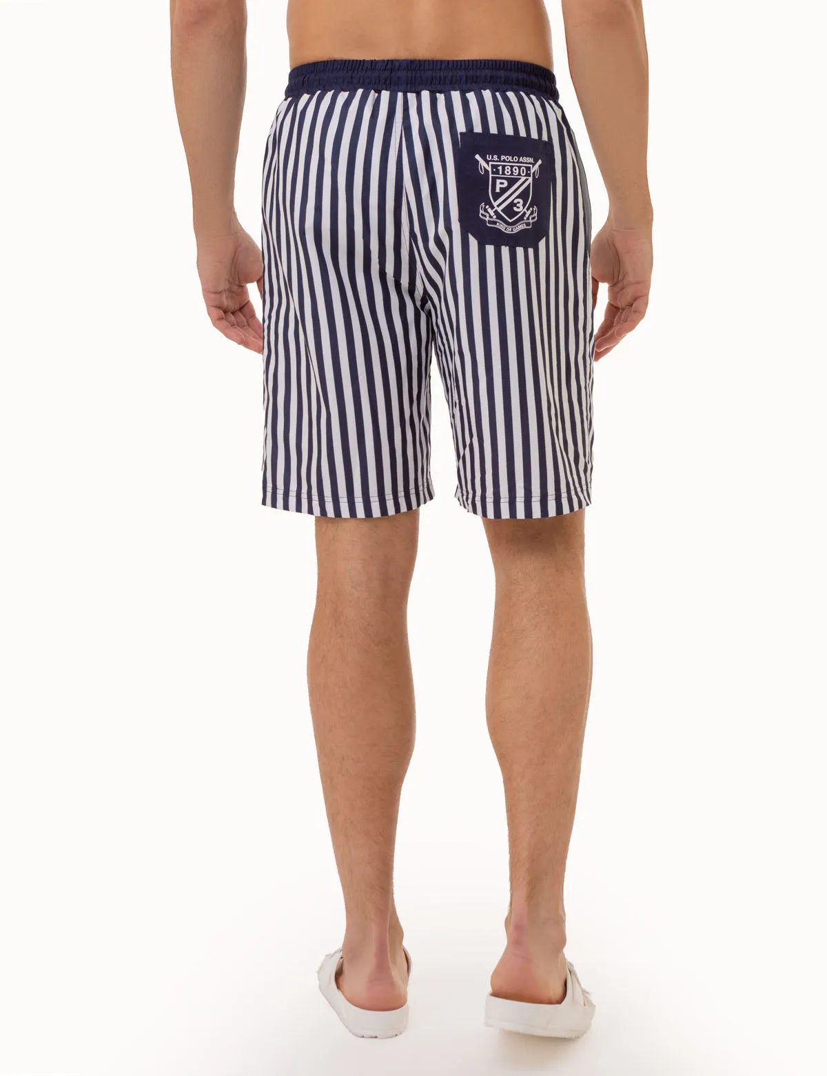 9" STRIPE SWIM TRUNKS sold by U.S. Polo Assn. product image thumbnail 3