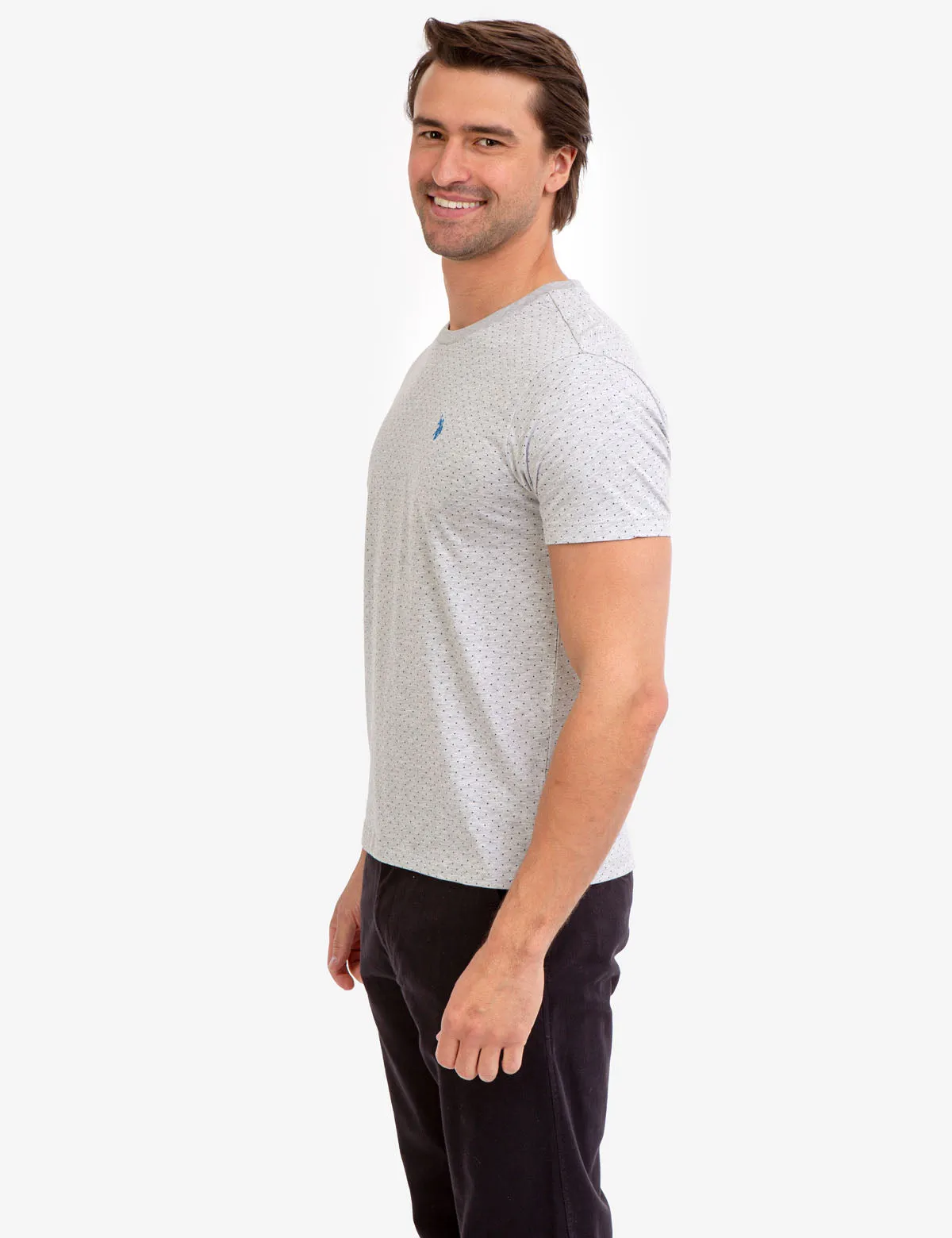 ALL OVER POLKA DOT PRINT T-SHIRT sold by U.S. Polo Assn. product image thumbnail 4