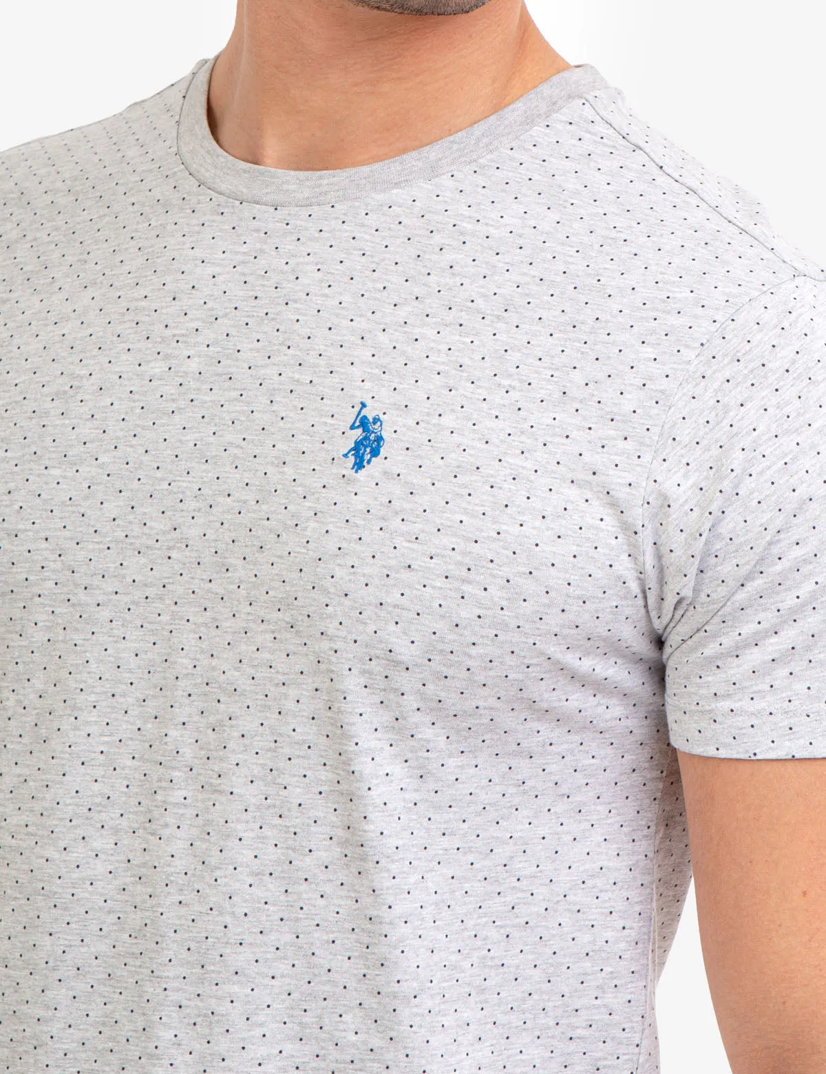 ALL OVER POLKA DOT PRINT T-SHIRT sold by U.S. Polo Assn. product image thumbnail 2