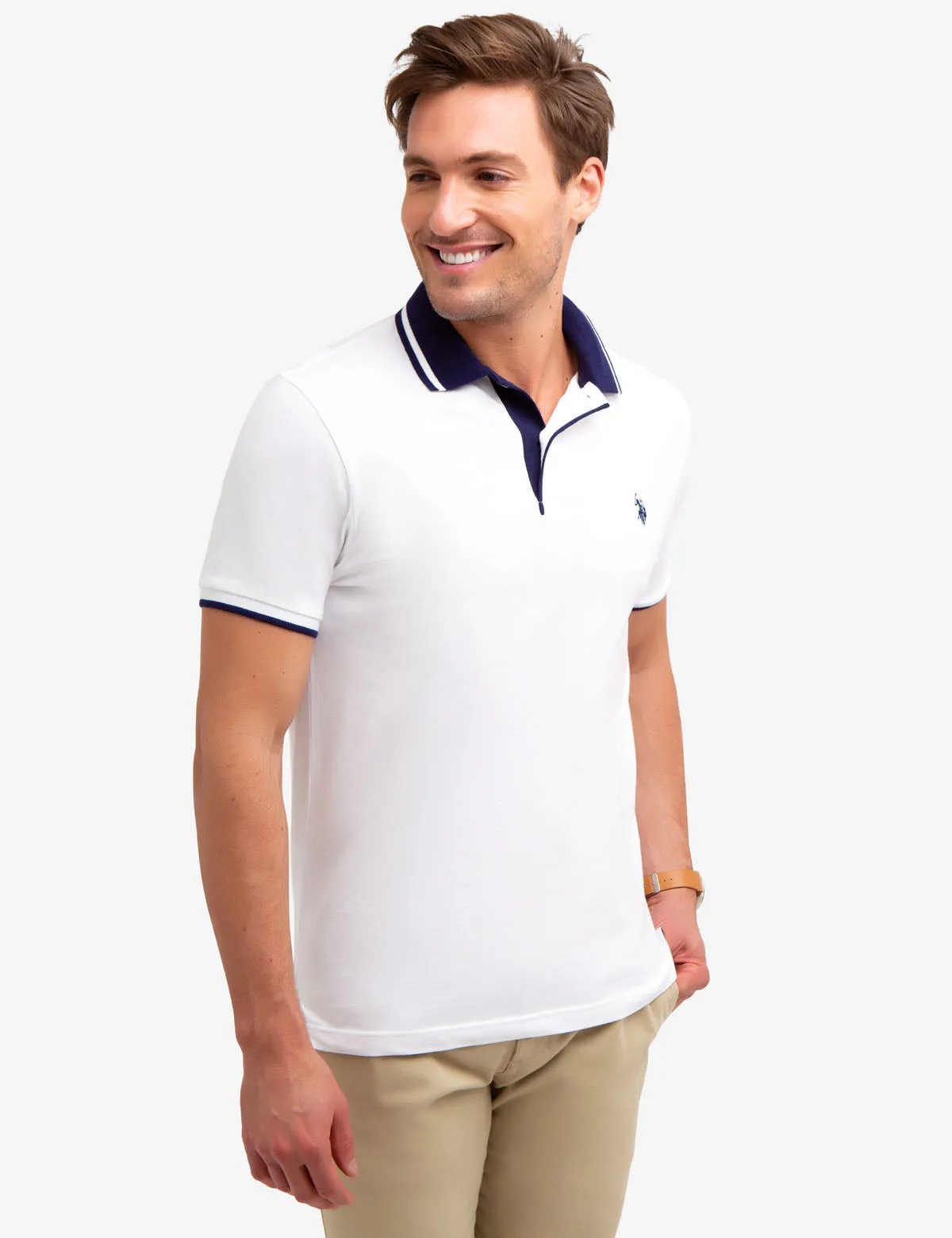 SLIM FIT STRETCH POLO SHIRT sold by U.S. Polo Assn.