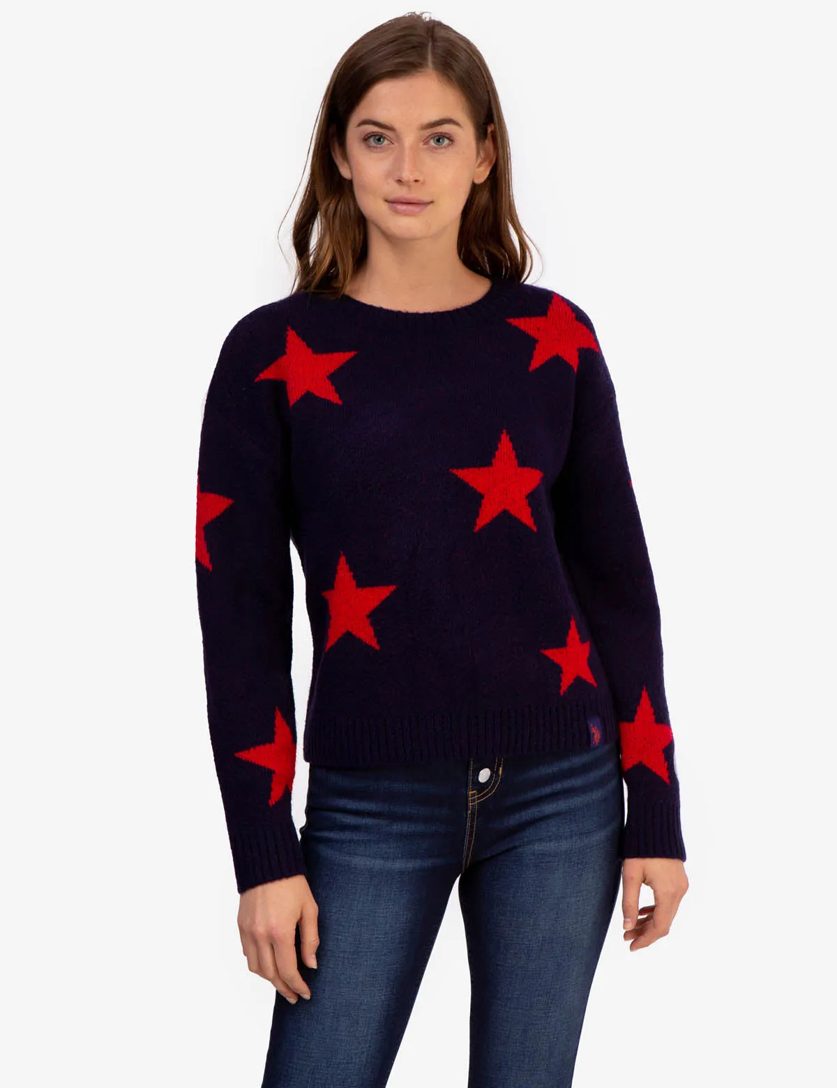 STAR CREW NECK SWEATER sold by U.S. Polo Assn. product image thumbnail 3