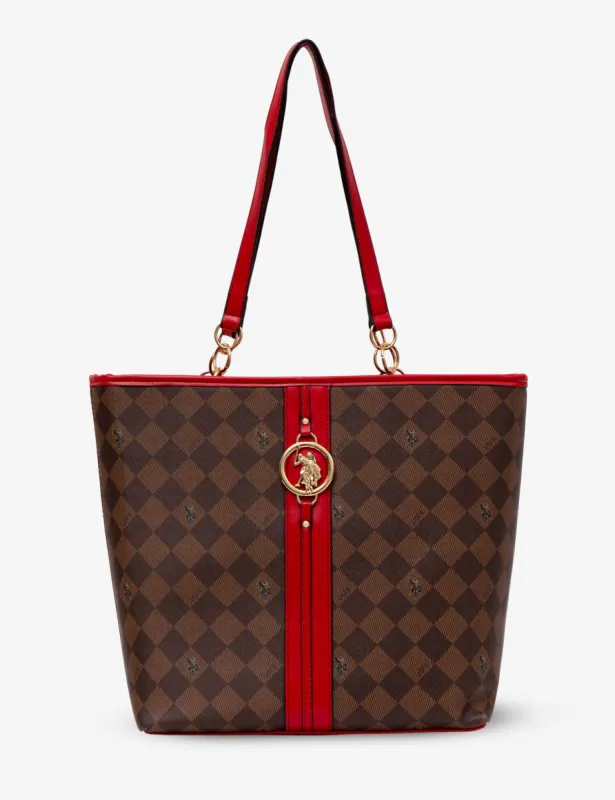 DIAMOND MEDALLION TOTE BAG sold by U.S. Polo Assn.