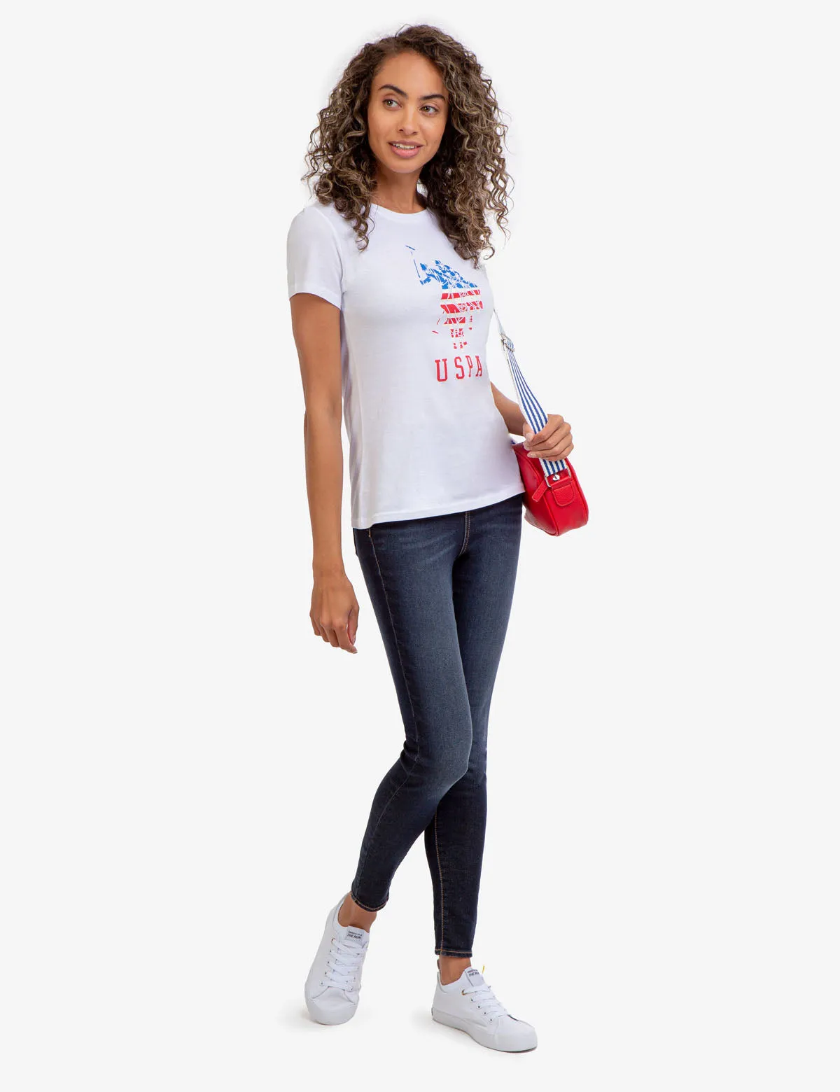 USPA LOGO FLAG CREW NECK T-SHIRT sold by U.S. Polo Assn. product image thumbnail 2