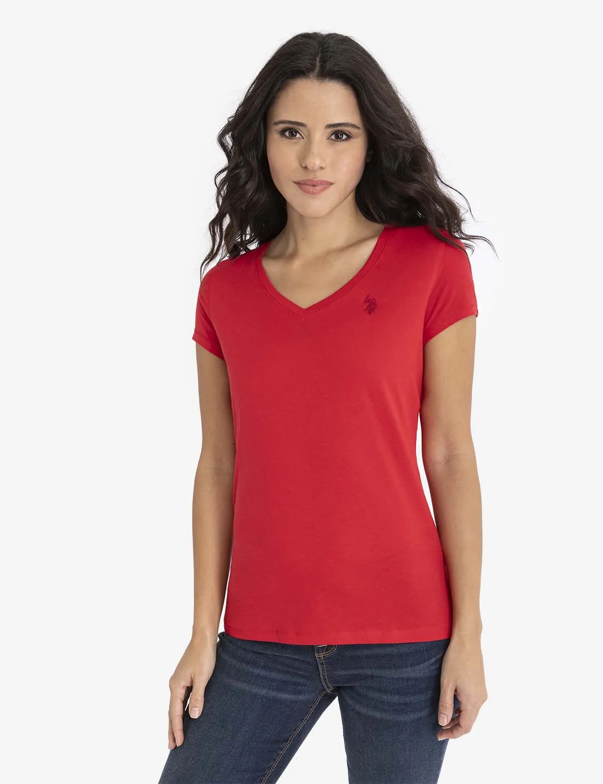 V-NECK T-SHIRT sold by U.S. Polo Assn. product image thumbnail 2