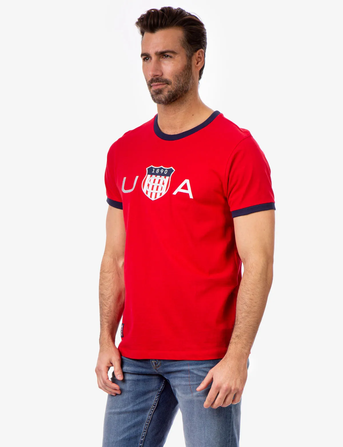 USA LOGO CREW NECK T-SHIRT sold by U.S. Polo Assn. product image thumbnail 3