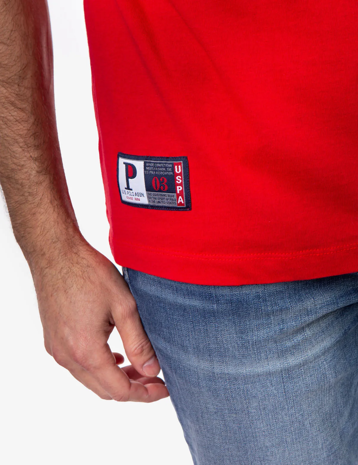 USA LOGO CREW NECK T-SHIRT sold by U.S. Polo Assn. product image thumbnail 5