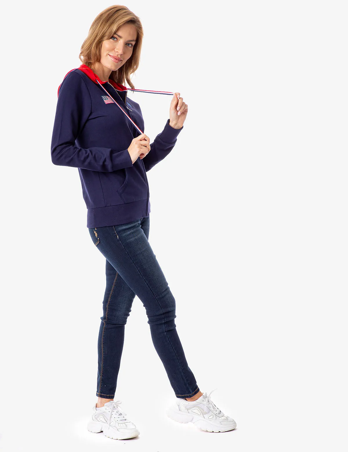 FLAG PATCH ZIP UP HOODIE sold by U.S. Polo Assn. product image thumbnail 2