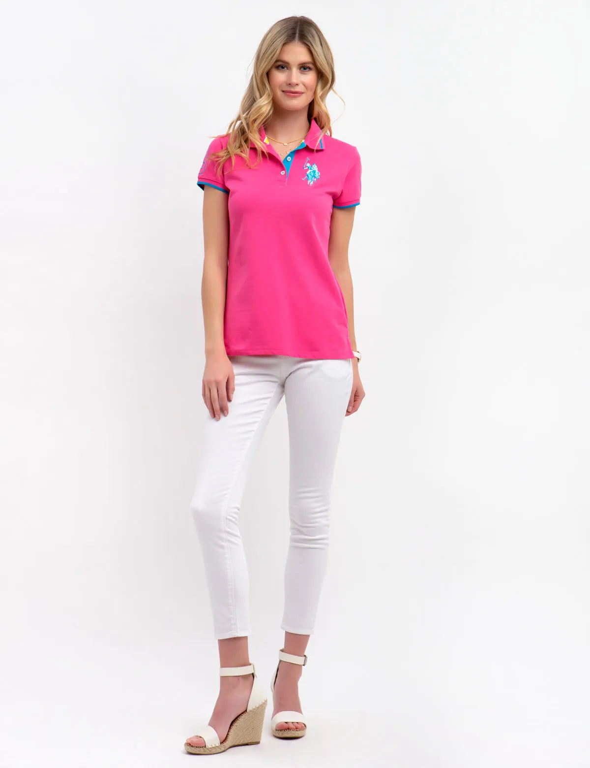 MULTI TONAL BIG PONY POLO SHIRT sold by U.S. Polo Assn. product image thumbnail 2