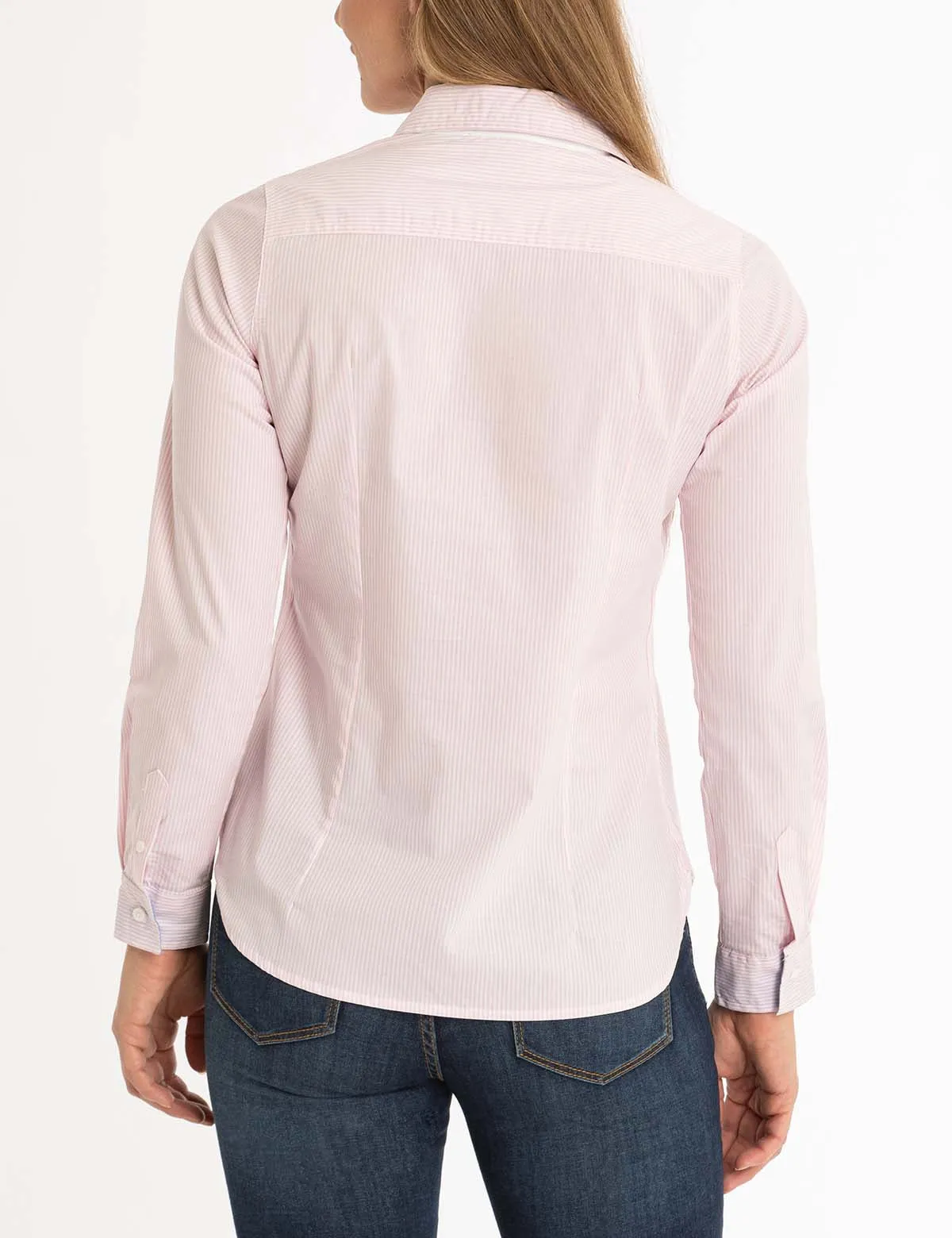 STRIPED POPLIN LONG SLEEVE SHIRT sold by U.S. Polo Assn. product image thumbnail 5