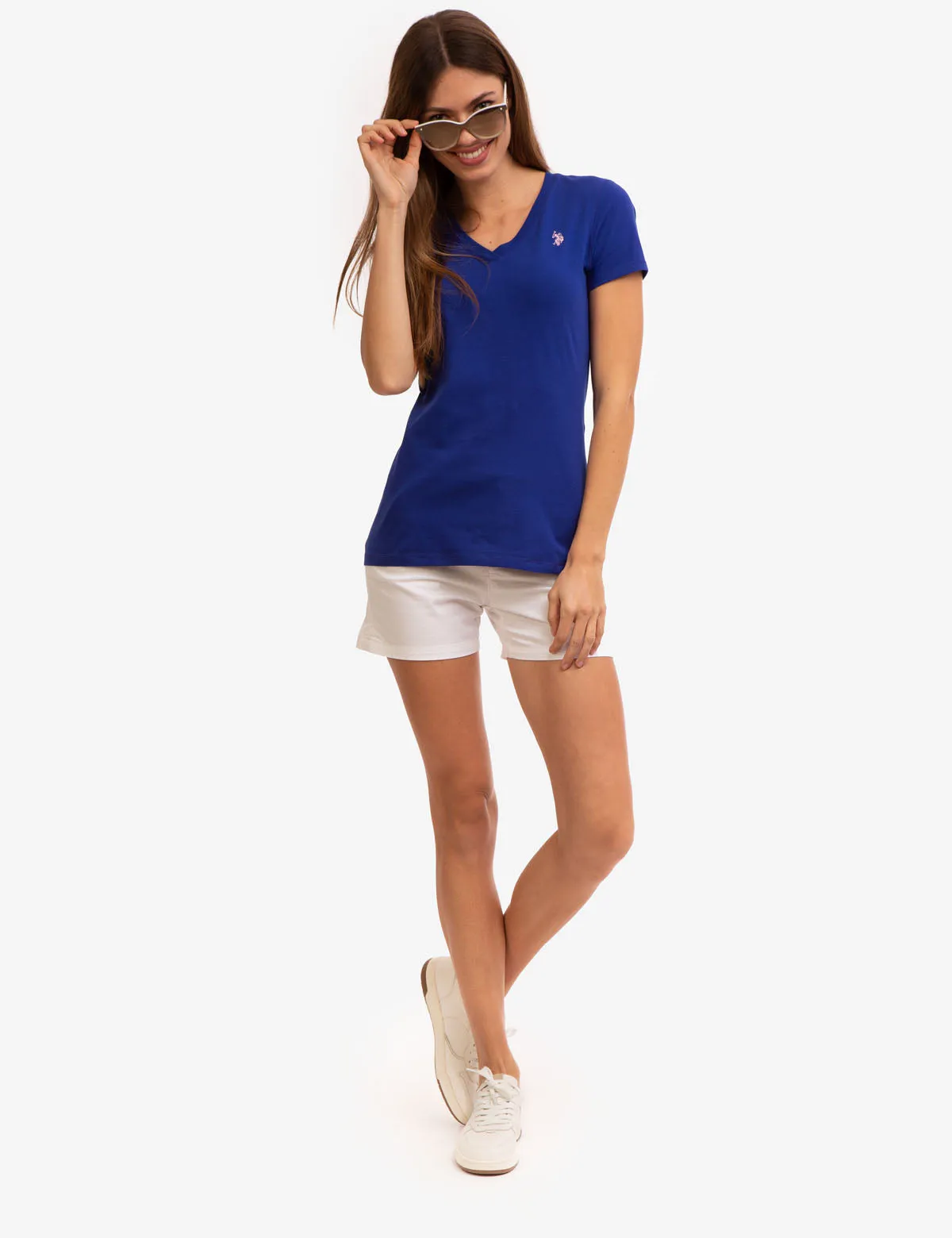V-NECK T-SHIRT sold by U.S. Polo Assn. product image thumbnail 4