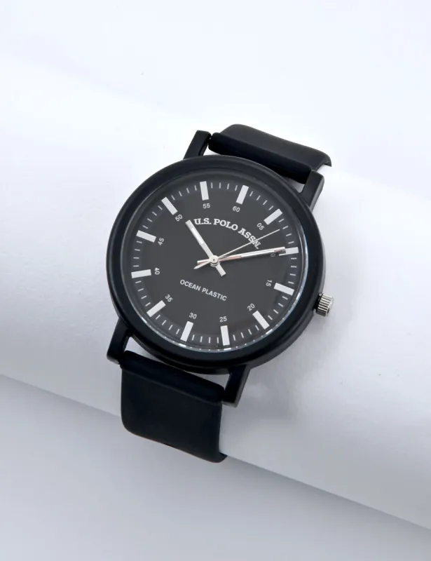 LADIES BLACK CLASSIC STRAP ANALOG WATCH sold by U.S. Polo Assn.