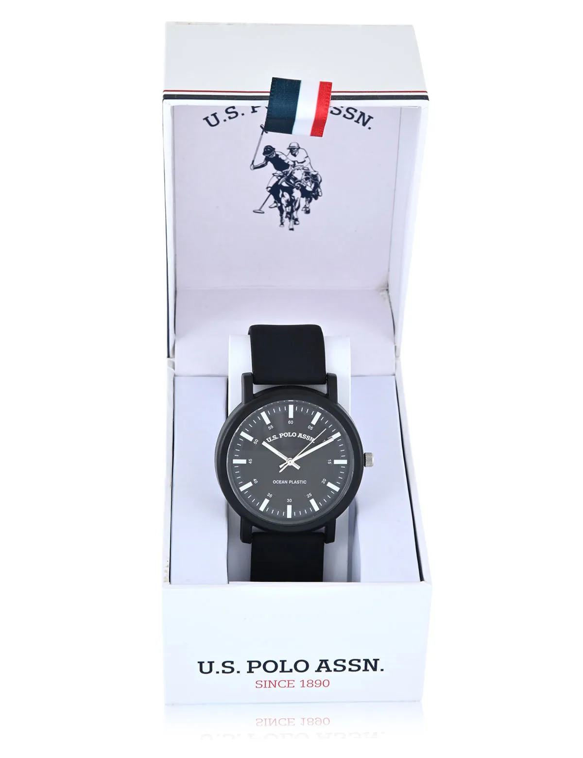 LADIES BLACK CLASSIC STRAP ANALOG WATCH sold by U.S. Polo Assn. product image thumbnail 2