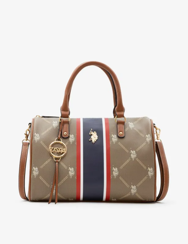 SIGNATURE SWIFTY SATCHEL BAG sold by U.S. Polo Assn.