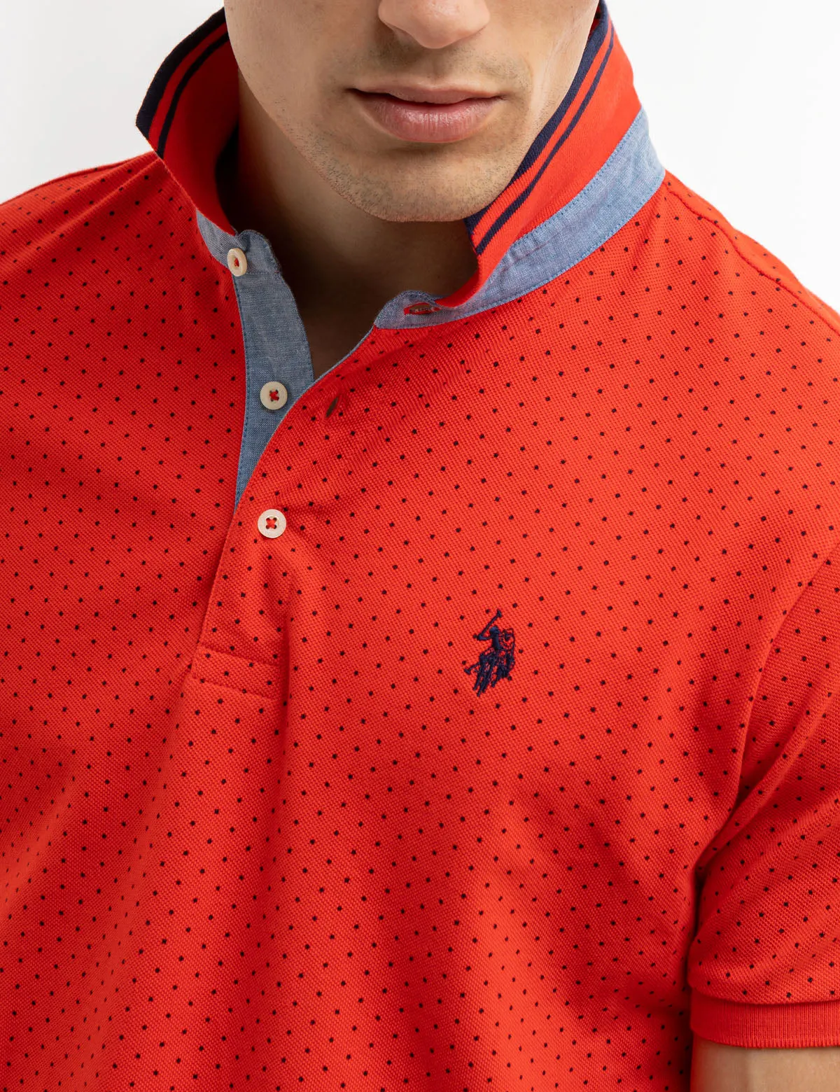DOT PRINT POLO SHIRT sold by U.S. Polo Assn. product image thumbnail 2