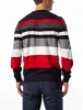 MULTICOLOR STRIPED CREW NECK SWEATER sold by U.S. Polo Assn.