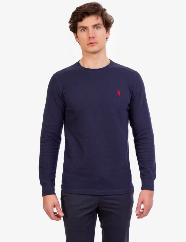 THERMAL CREW NECK SHIRT sold by U.S. Polo Assn.
