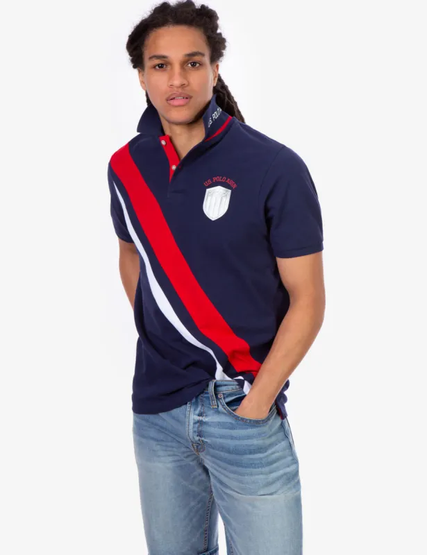 USPA SASH PIQUE POLO SHIRT sold by U.S. Polo Assn.