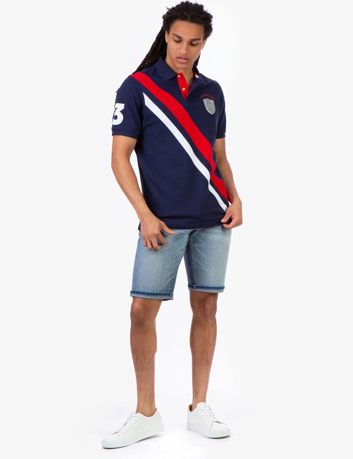 USPA SASH PIQUE POLO SHIRT sold by U.S. Polo Assn. product image thumbnail 2