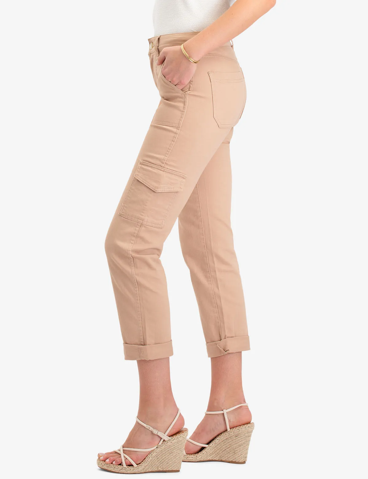 CARGO CROP PANTS sold by U.S. Polo Assn. product image thumbnail 3