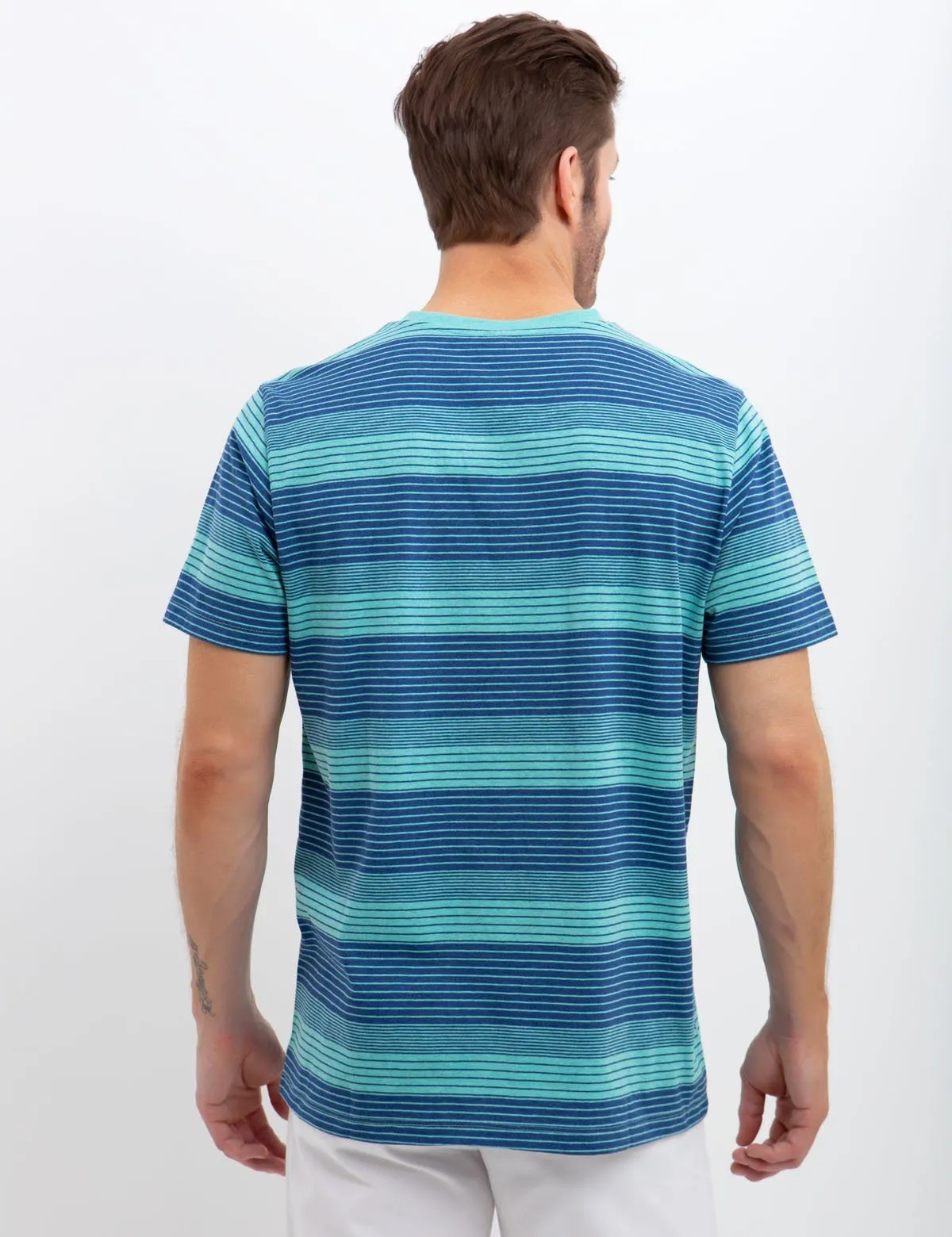 MULTI STRIPED T-SHIRT sold by U.S. Polo Assn. product image thumbnail 3