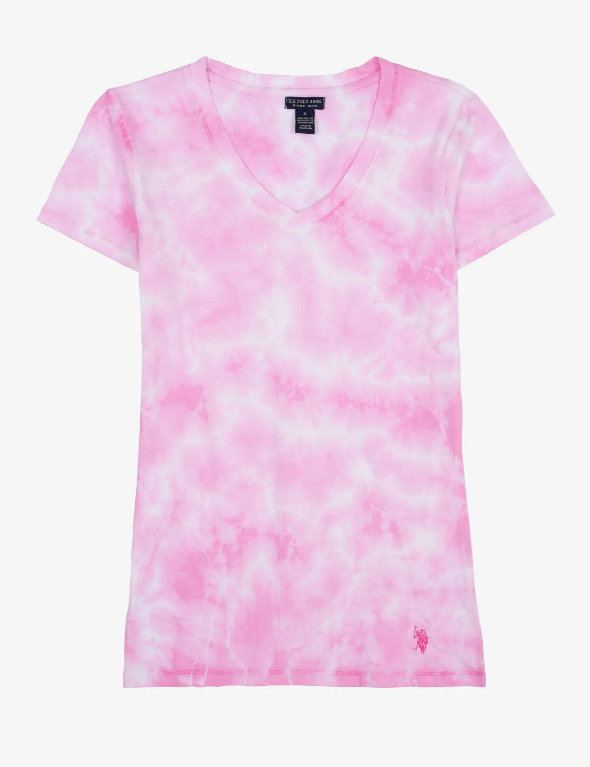 TIE DYE V-NECK T-SHIRT sold by U.S. Polo Assn. product image thumbnail 4