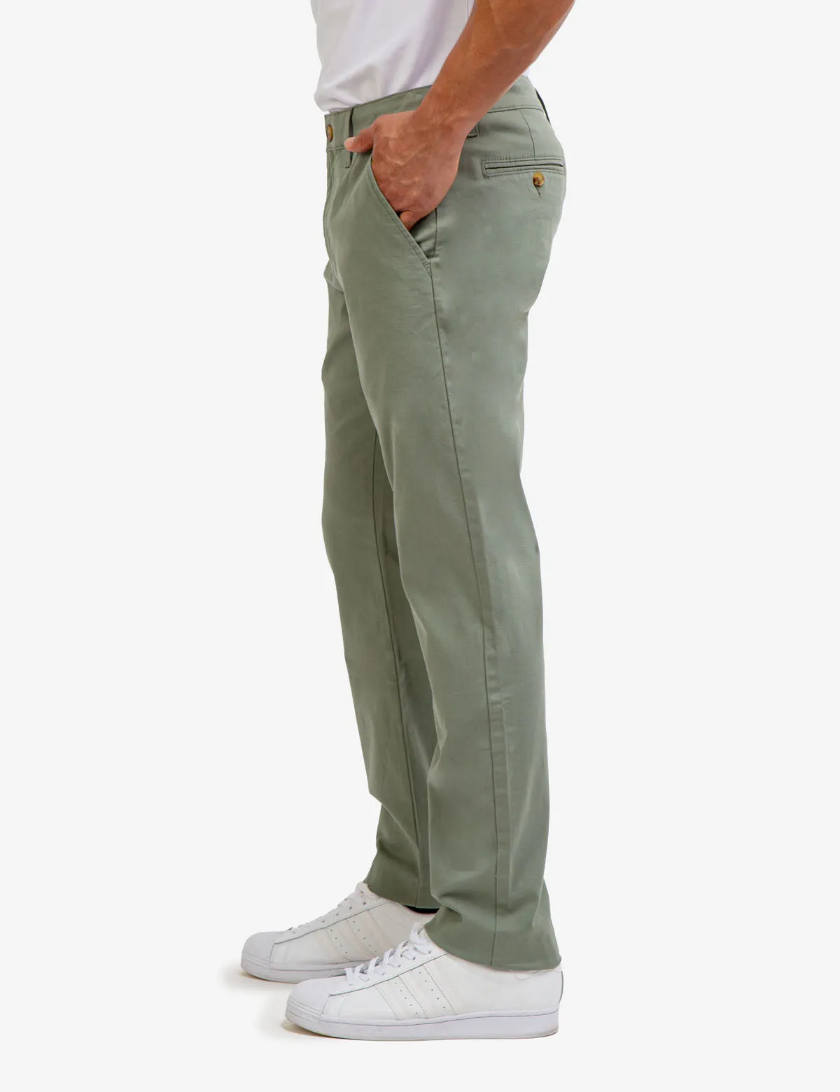 STRAIGHT TWILL CHINO PANTS sold by U.S. Polo Assn. product image thumbnail 5