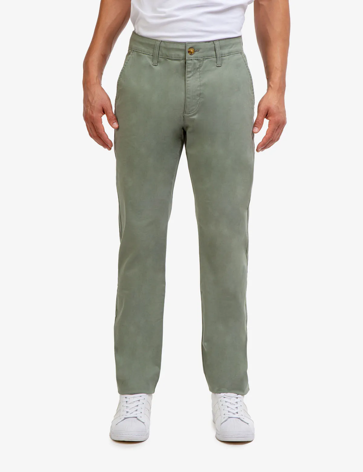 STRAIGHT TWILL CHINO PANTS sold by U.S. Polo Assn. product image thumbnail 3