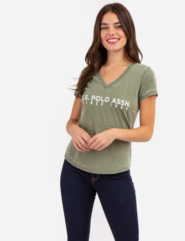 U.S. POLO ASSN. BURNOUT T-SHIRT sold by U.S. Polo Assn.